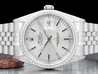 Rolex Datejust 36 Argento Jubilee 16220 Silver Lining